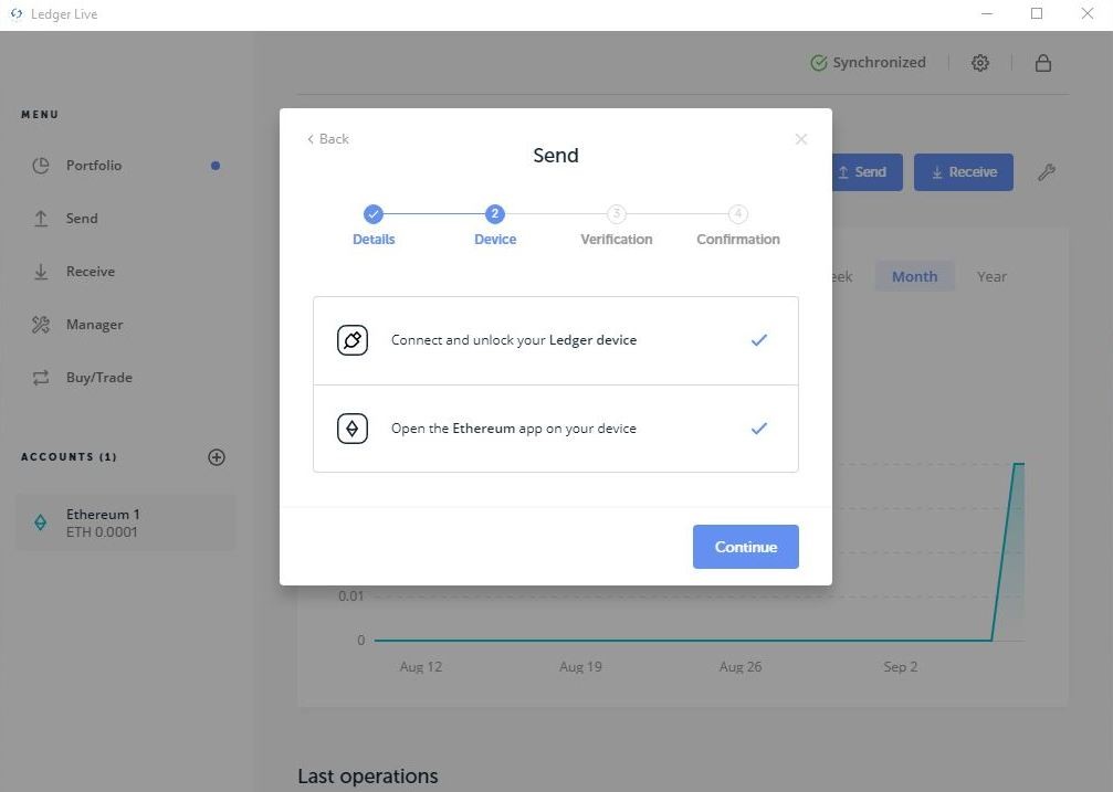 Connect Ledger Device